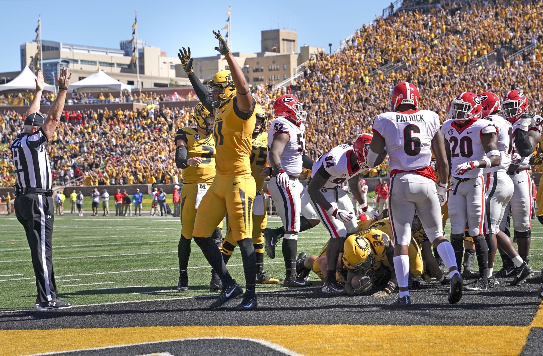 Missouri loses to No. 2 Georgia 43-29